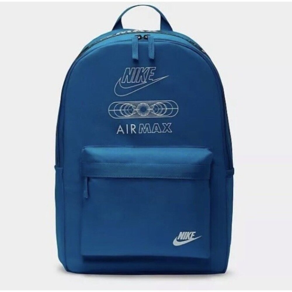 Nike Air Max Heritage Backpack Industrial Blue Reflective Silver FQ0229 457 New